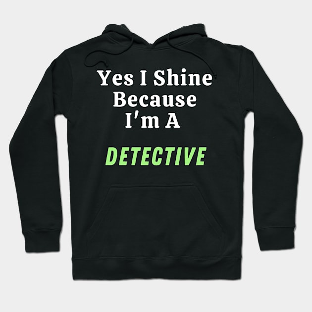 detective Hoodie by Mdath
